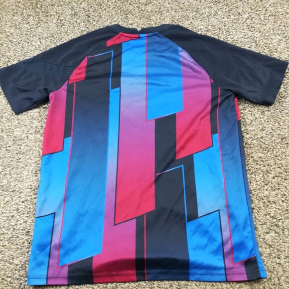 Nike FC Barcelona Soccer Pre-Match Warmup Shirt Jersey 2021 2022 Youth Boys XL - Picture 6 of 11